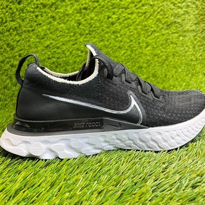 Nike React Infinity Run Womens Size 6.5 Black Athletic Running Shoes Sneakers