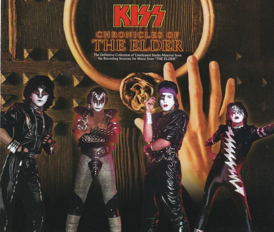 KISS - CHRONICLES OF THE ELDER (3 x CD) - RARE JAPANESE CD!