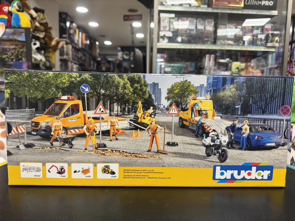BRUDER 02677 - scala 1:16 - CAMION COMUNALE LAVORI STRADALI - NUOVO - SIGILLATO - Immagine 3 di 4
