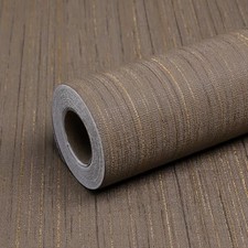 Brown Grasscloth Peel and Stick Wallpaper