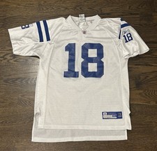 Indianapolis Colts Jersey NFL Peyton Manning Equipment Reebok YOUTH XL 18-20 NFL