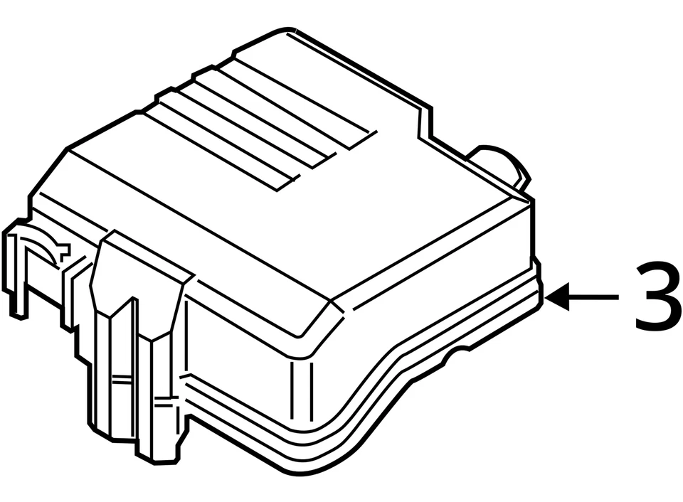 Hyundai Santa Fe 2019-2020 2,4 L bahía de motor fusibles caja real 91200-S2500 OEM Foto 4 de 4