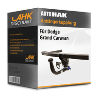 für Dodge Grand Caravan 06.2007-Jetzt Auto HAK AnhäNgekupplung Abnehmbar AHK