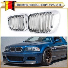 Sport Performance Kühlergrill Nieren Chrom passend für 3er BMW E46 Coupe 99-03