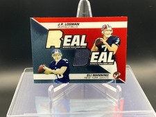 2004 Topps Pristine Real Deal Jersey #RDEL Eli Manning / J.P. Losman