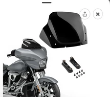 Harley Davidson Kiawnia 14'' Windshield for Harley street glideCVO FLHXSE 23-24