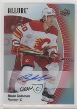 2023-24 Upper Deck Allure Red Rainbow Auto Blake Coleman #8 Auto 6pl