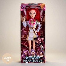Light Up Kpop Demon Hunters Character Stage Style Figure Doll