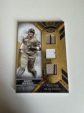 2025 Topps Tier One - Tier One Triple Relics Manny Machado #T1TR-MM /149 (MEM)