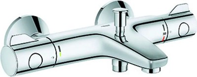 GROHE THM-Wannenbatterie Grohtherm 800 34567 Wandmontage eigensicher chrom
