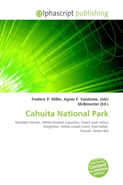 Frederic P. Miller (U. A.) | Cahuita National Park | Taschenbuch | Englisch-image