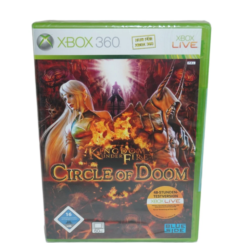 Kingdom Under Fire Circle of Doom Xbox 360 Action Rollenspiel Deutsch PAL OVP