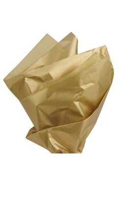 SSWBasics 20'' x 30'' Gold Tissue Paper
