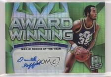 2018-19 Spectra Award-Winning Neon Green Prizm 41/49 Darrell Griffith Auto 0o4t