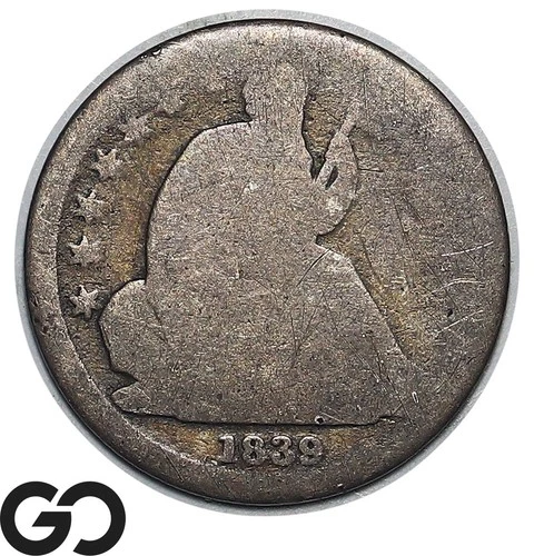 1839-O Seated Liberty Dime