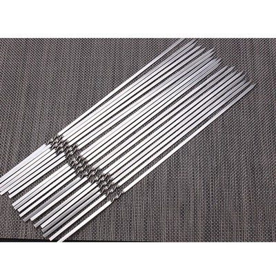  3 Count Edelstahl Küchenhelfer Spieße Grillen Grillspieße Grillstäbchen