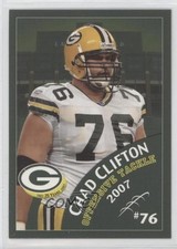 2007 Green Bay Packers Police Amery PD Back Chad Clifton #7 0l1
