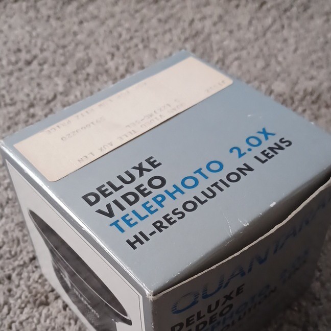 Quantaray Deluxe Video Telephoto Teleconverter 2.0x Hi-Resolution 59-166-0220