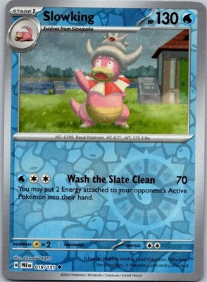 Slowking Uncommon SV: Prismatic Evolutions 019/131 NM Reverse