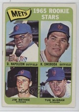 1965 Topps High # Danny Napoleon Dan Ron Swoboda Jim Bethke Tug McGraw #533 kk4