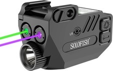 500lm Pistol Light Purple Green Laser Light Combo