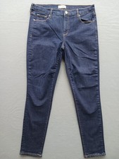 Gap Women's Jeans 32R Dark Blue Skinny True