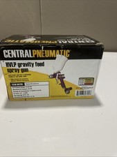 CENTRAL PNEUMATIC 20 oz. Cup HVLP Gravity-Feed Spray Gun w/Regulator 69705