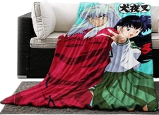 Inuyasha Fleece Throw Blanket | 45 x 60 Inches