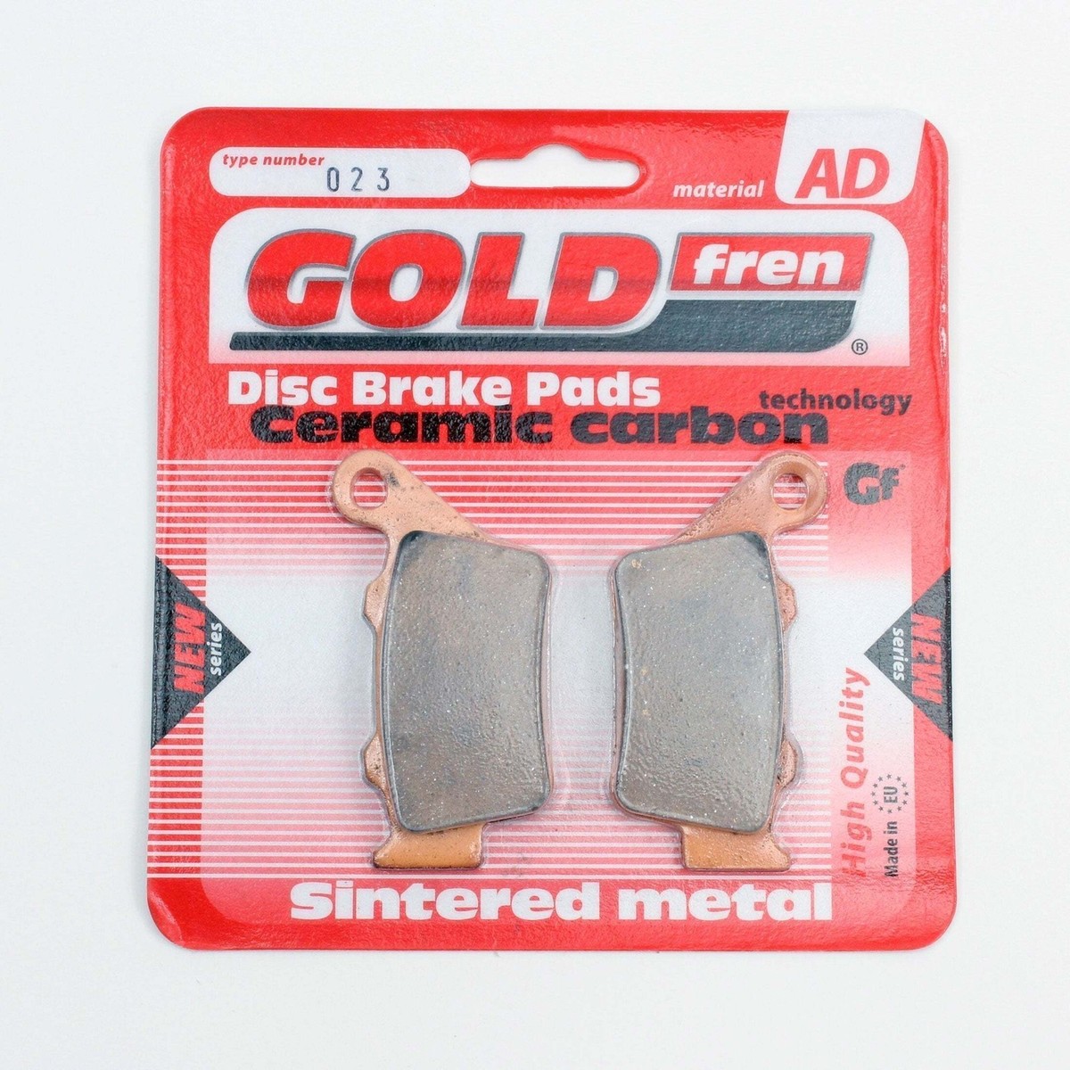 GoldFren AD-023 Sintered Brake Pads Rear (EBC Equivalents FA208X