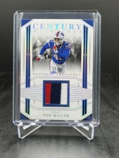 2023 Panini National Treasures Von Miller Century Materials Patch Holo Silver/25