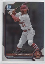 2022 Bowman Draft Chrome Jonathan Mejia #BDC-186 6u5