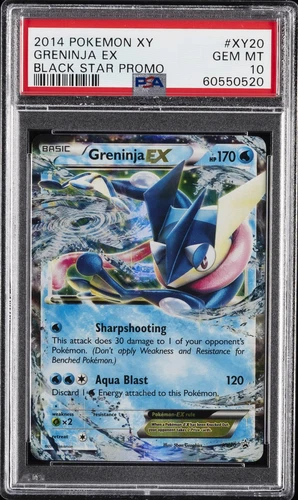 2014 POKEMON XY BLACK STAR PROMO #XY20 GRENINJA EX PSA 10