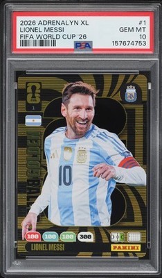2026 Panini Adrenalyn XL Fifa World Cup - Lionel Messi #1 for sale