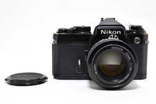 N.Mint Nikon FE SLR 35mm Film Camera Black Ai NIKKOR 50mm f/1.4 2824559
