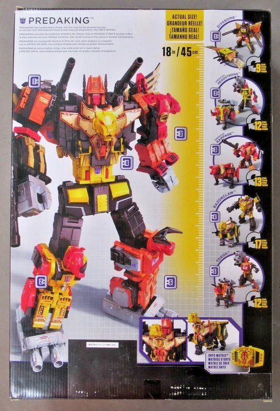 Takara Tomy Transformers PP-31 Predaking Power of the Primes Figure Toy - Image 2 of 3