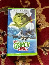 Dr Seuss How The Grinch Stole Christmas (VHS, 2000) 