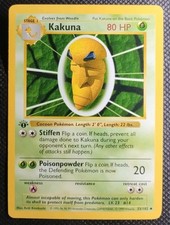 Kakuna [1st Edition] #33 Prices | Pokemon Base Set | Pokemon Cards