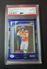 2024 Panini Donruss Optic - Rated Rookie Bo Nix #209 Blue Hyper Prizm (RC)