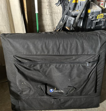 Earthlite Portable Foldable Black Massage Table Fabric