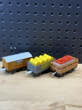 Thomas  Friends Trackmaster Cargo Lot Fireworks Boxcar Wagon Truck Filled Cars