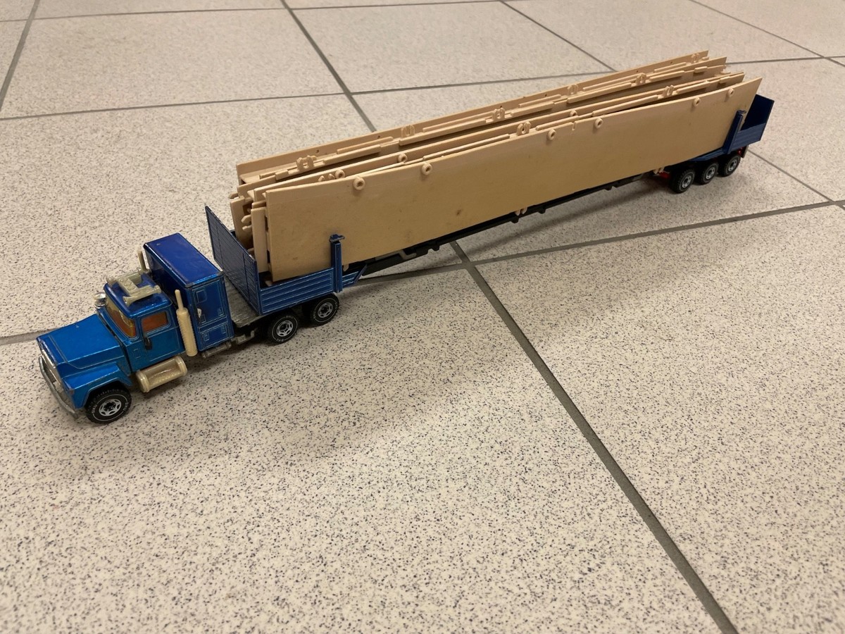 Vintage Siku Mack 4013 Bridge Transporter - Rare Model - Mine From