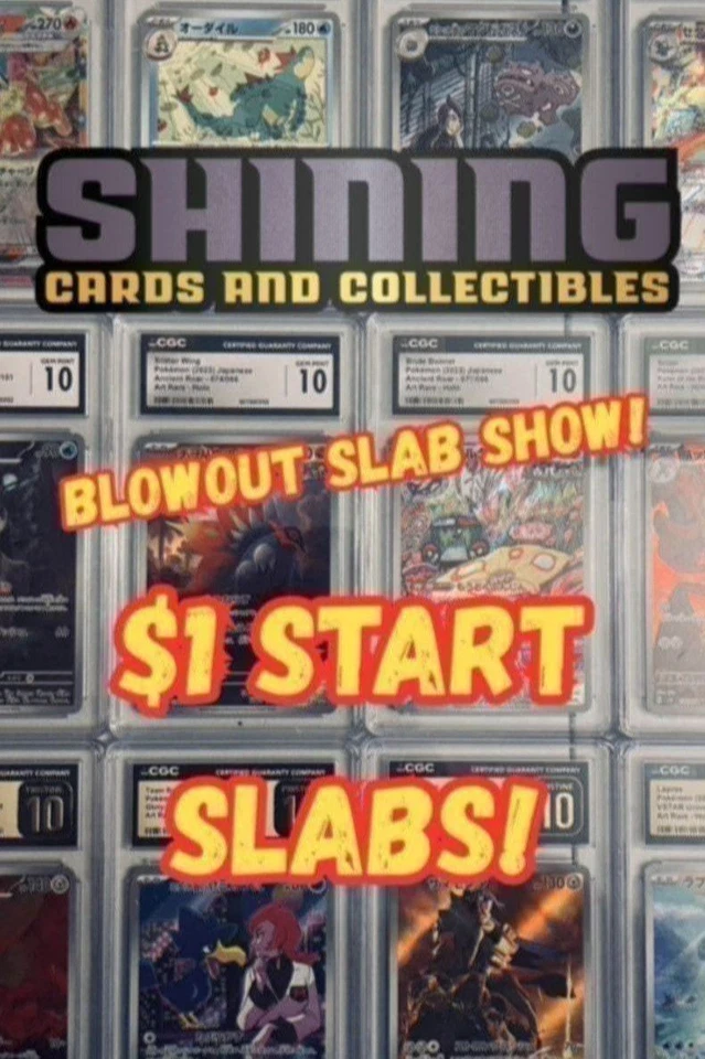 Rapid Fire Slabs - 10s and Pristines