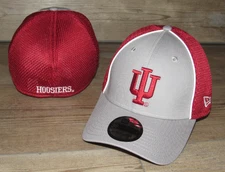 Indiana Hoosiers NE 39Thirty Neo Blitz Flex Fitted Hat Cap $35 Men's size M/L