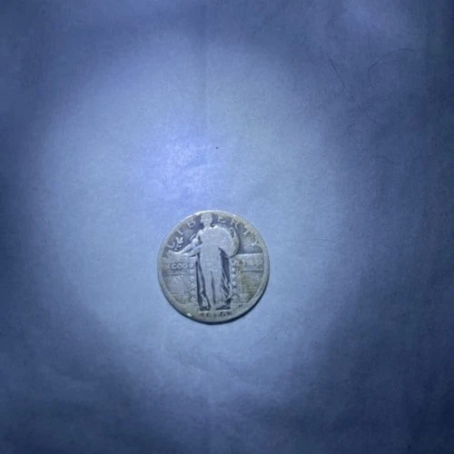 1926  Standing Liberty Quarter Dollar 25C Cents Coin Silver