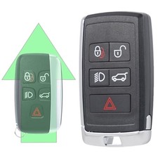 Smart Key Fob Shell Replacement Fits for Land Rover Range Rover Sport Evoque