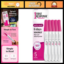 Early Result Pregnancy Test Strips - 5 Pack, Fast Accurate Home Testing
