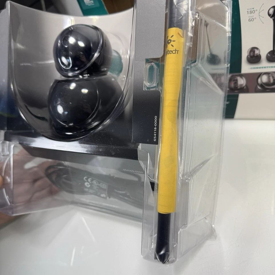 Cámara web Logitech QuickCam Orbit AF seguimiento facial motorizado 961310-0403 CAJA ABIERTA Foto 3 de 4