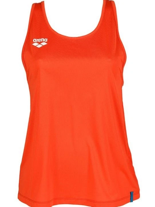 Arena Damen Top Sport Tank Top Shirt Open Cross Back, Rot, S - Bild 1 von 4