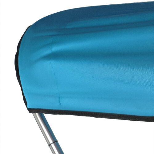 3 Bow Bimini Top Boat Cover Canvas Sun Shade Boat Canopy Cover 72 Inch*46 Inch - Picture 16 of 16