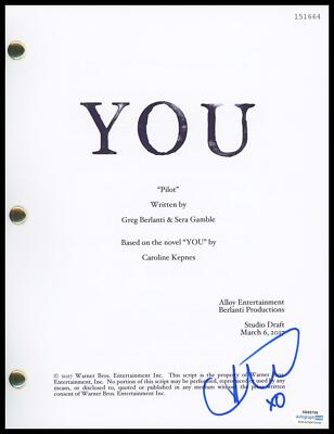 Kathryn Gallagher ''YOU'' Autograph SIGNED 'Annika' Pilot Episode Script ACOA